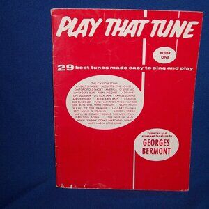 Vintage Play That Tune  Piano Music Song  Book 1 - 1982